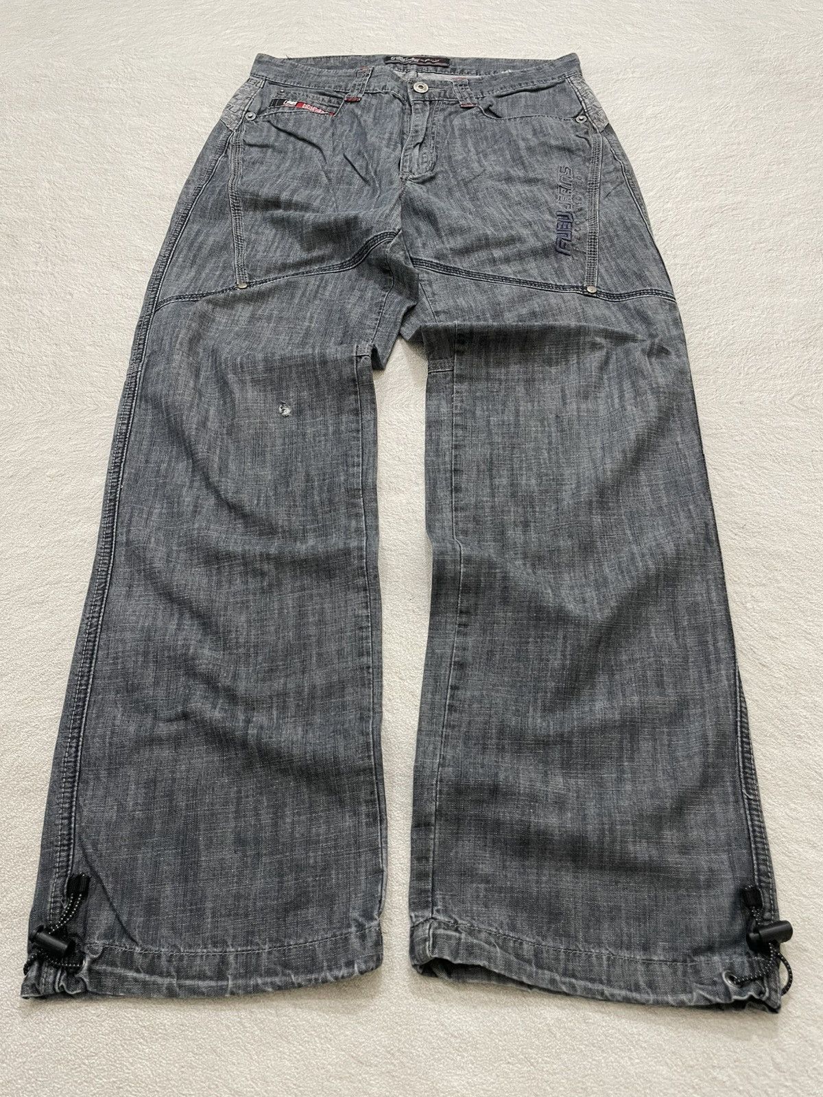 Fubu 2000s Fubu Retro Denim Y2K style Size US 31 - 1 Thumbnail