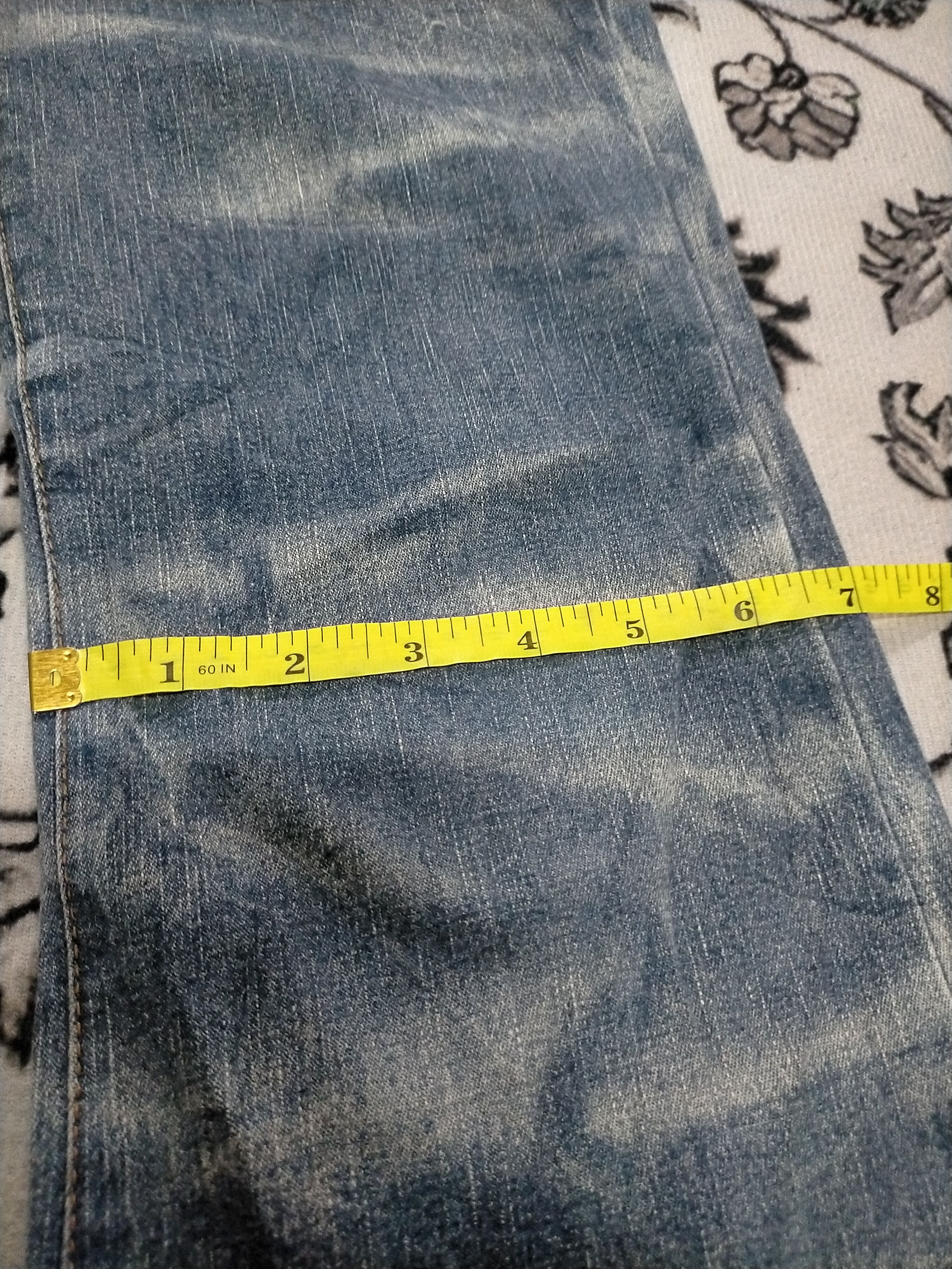 Hysteric Glamour 🔥 Flare 🔥 Japanese Brand Washed Crazy Jeans Size US 29 - 10 Thumbnail