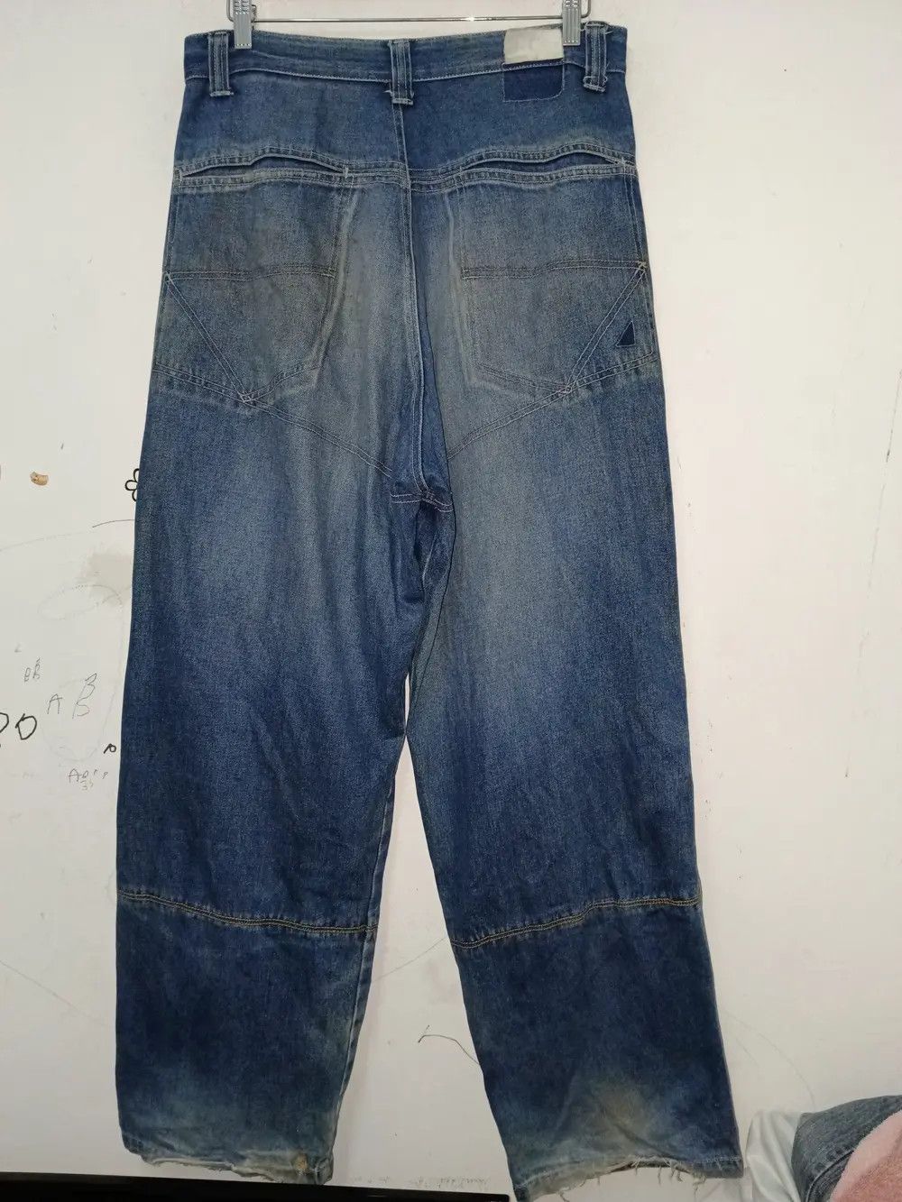 Japanese Brand Vintage Hobo Baggy hiphop Jeans Size US 34 / EU 50 - 8 Thumbnail