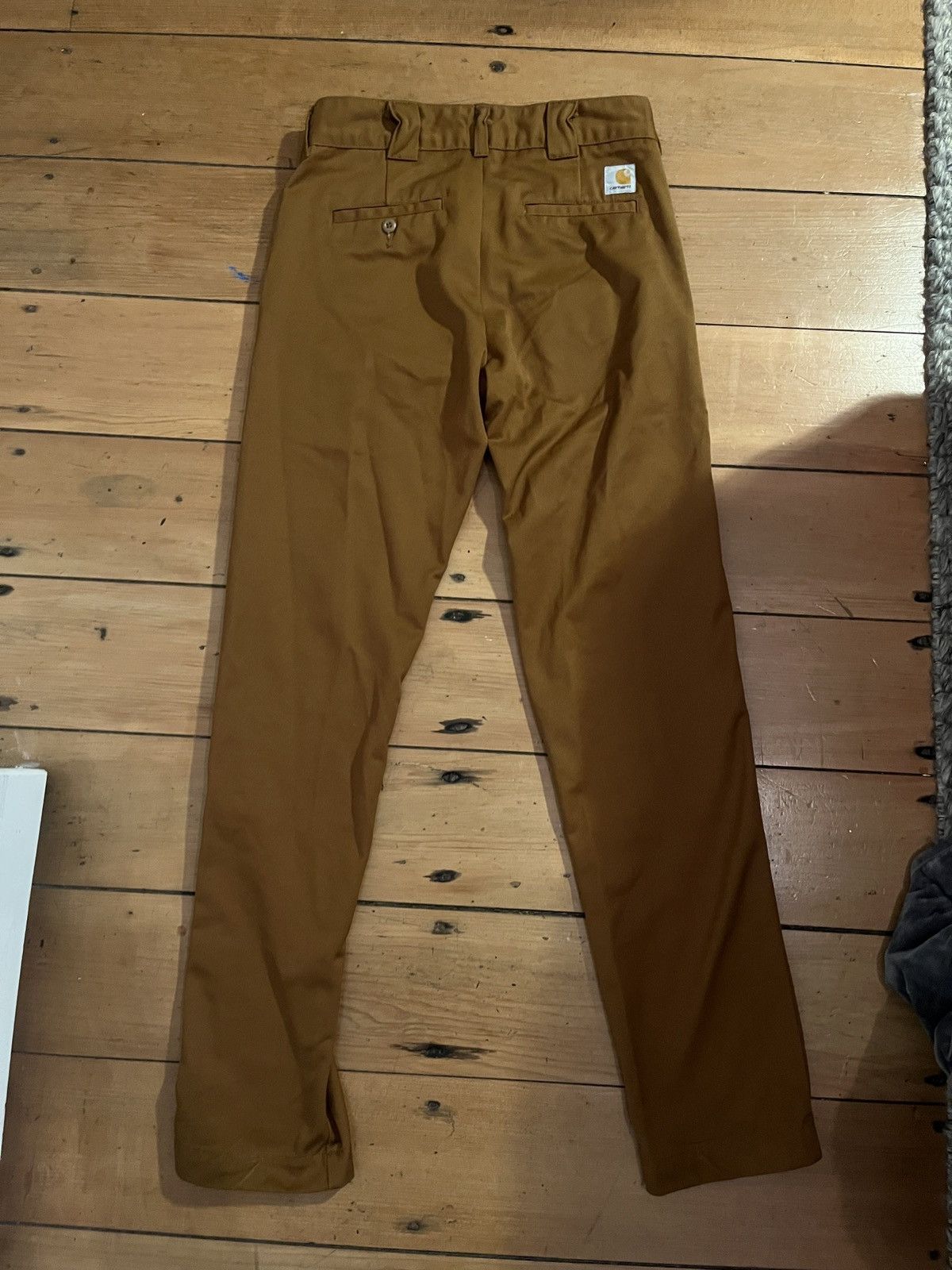 Carhartt Carharrt Tan Orange Simple Pants Size US 28 / EU 44 - 3 Thumbnail