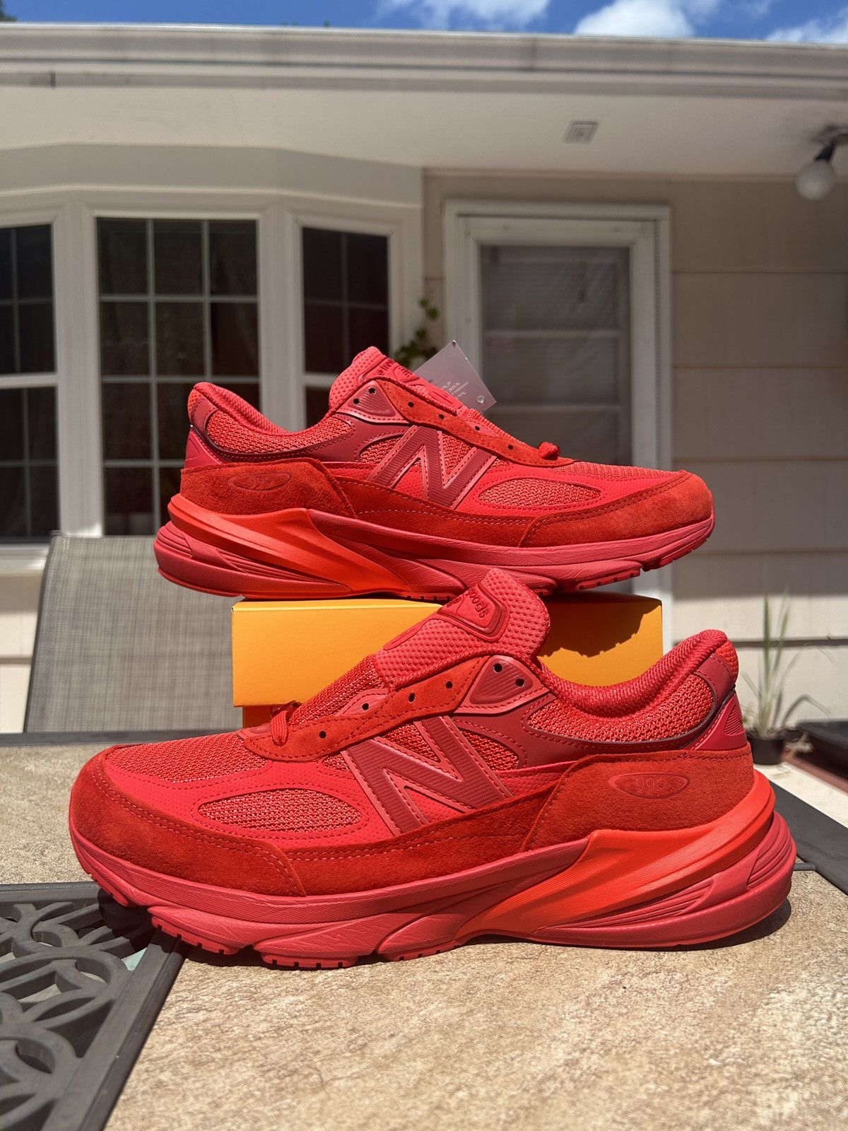 Joe Fresh New Balance Joe Freshgoods x New Balance 990v6 Paris Red sz 12 Grailed