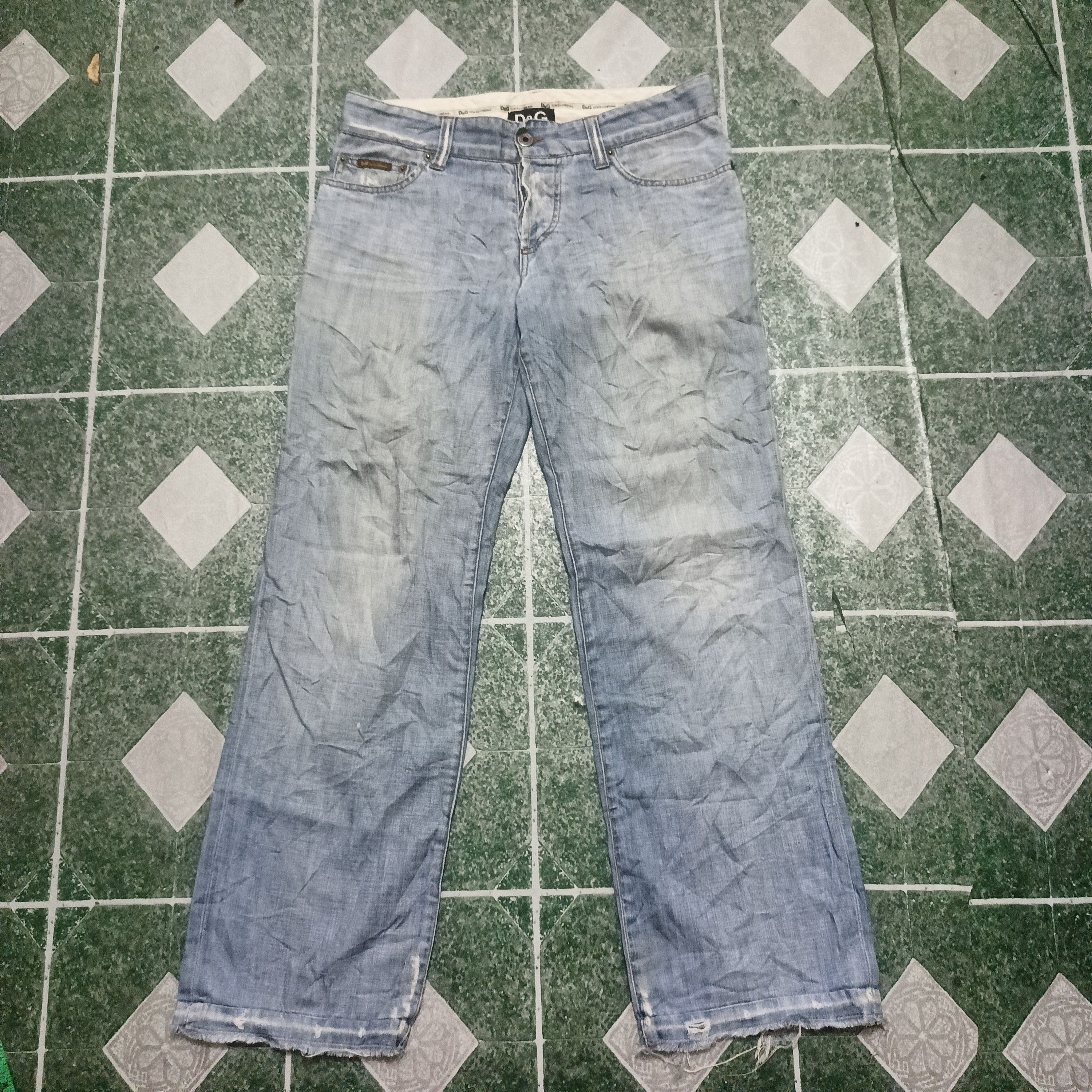 Dolce & Gabbana Dolce & Gabbana Distressed Jeans Size US 32 / EU 48 - 2 Thumbnail