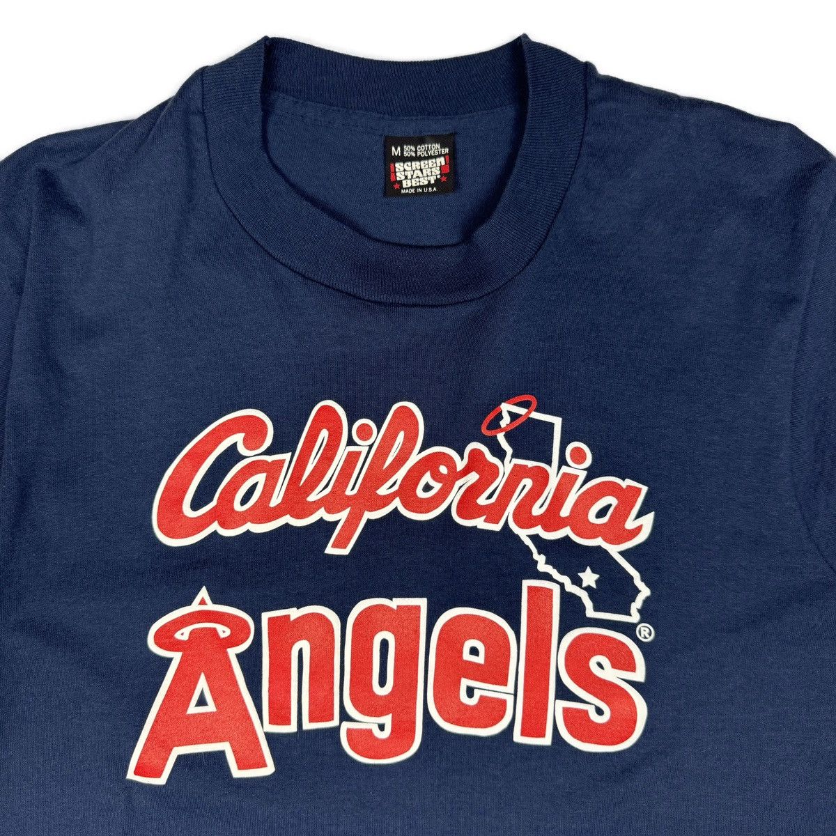 MLB × Vintage Vintage California Angels tee size medium Size US M / EU 48-50 / 2 - 2 Thumbnail