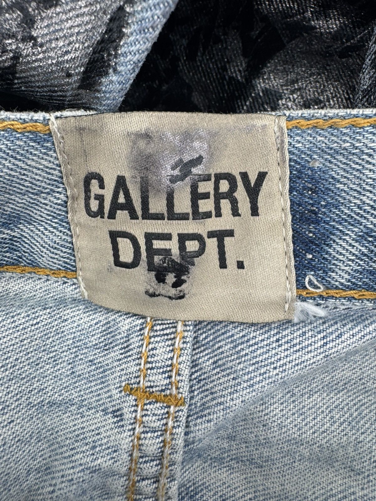 Gallery Dept. Gallery Dept Analog 5001 Metallic Jeans 33/31. Size US 33 - 8 Thumbnail