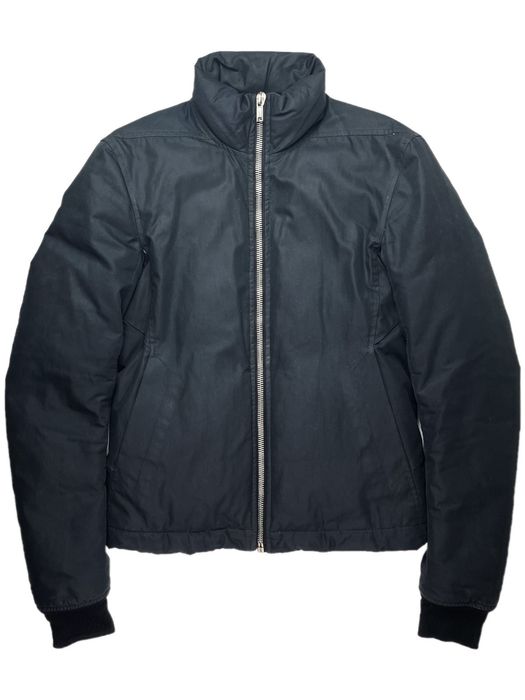 Rick Owens FW11 Rick Owens Limo Waxed Puffer Jacket | Grailed