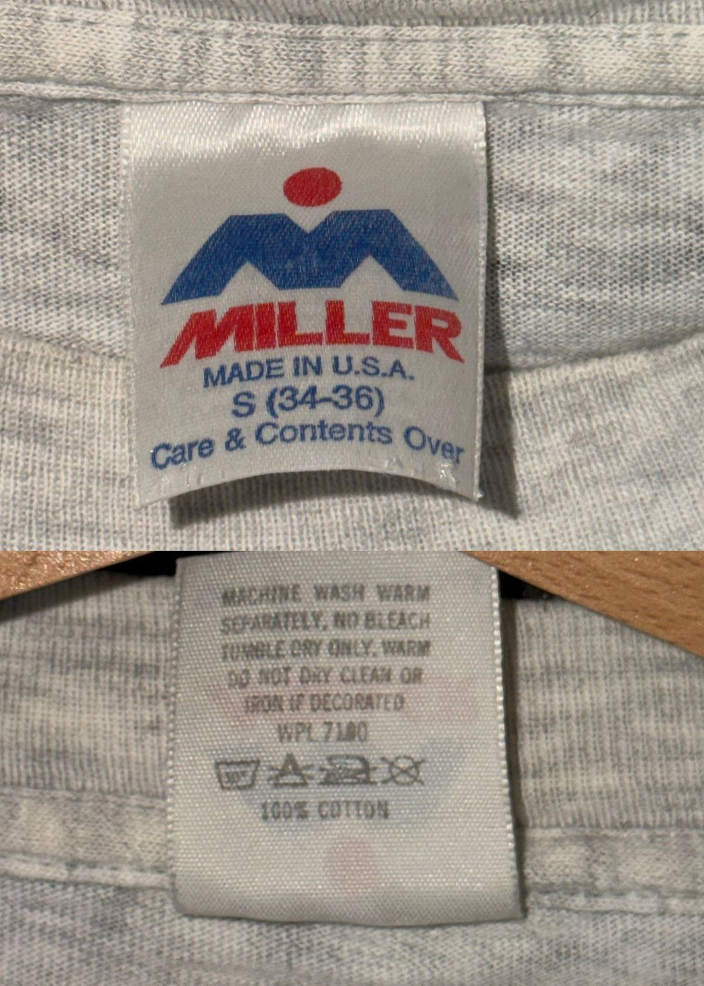 vtg 90s Can't Touch This Eagle Fighter Jet USA Made Tee image 3