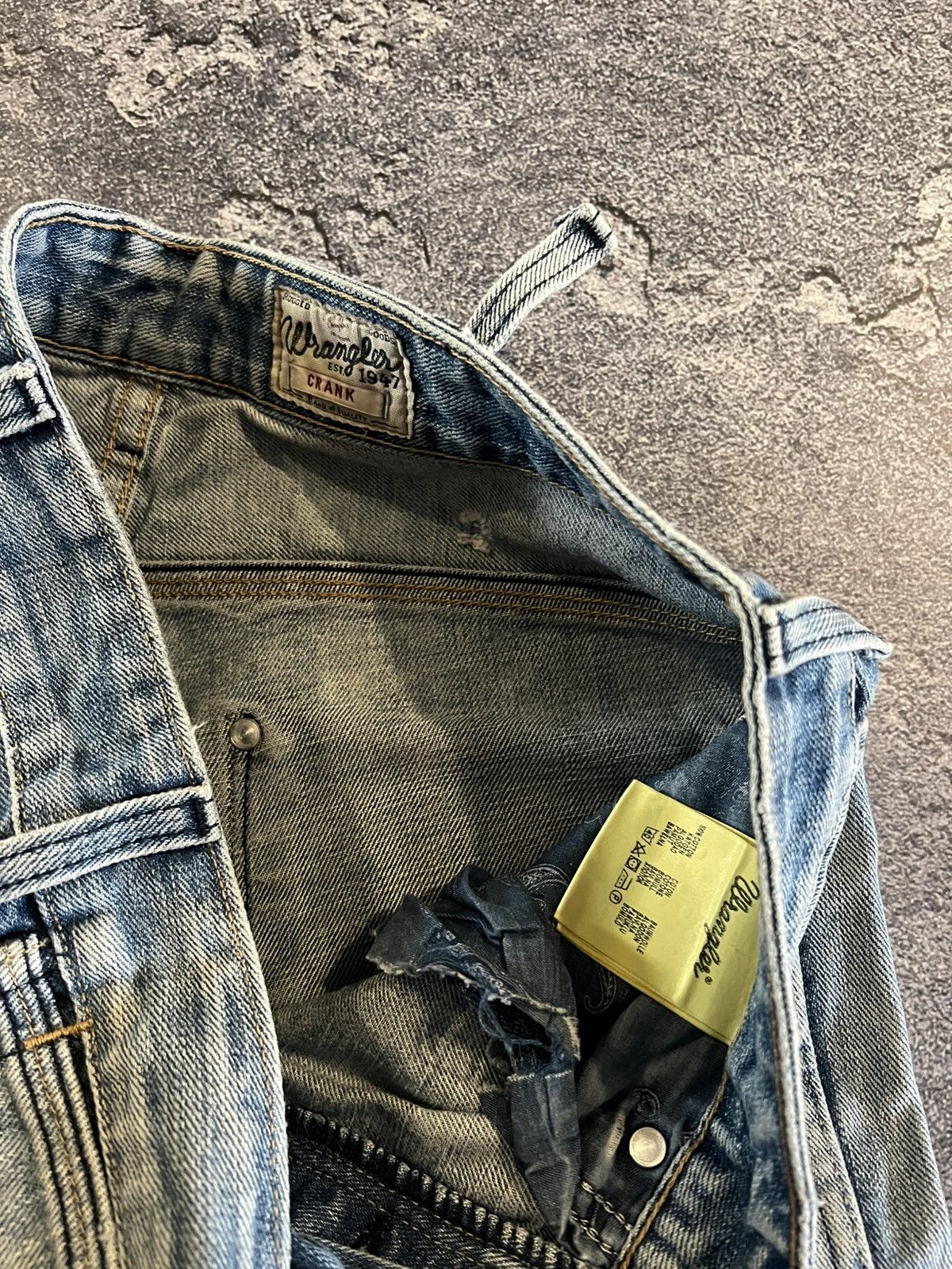 Vintage Distressed Streetwear Staple Slim / Archive Y2K Destroyed 90 Size US 32 / EU 48 - 9 Thumbnail