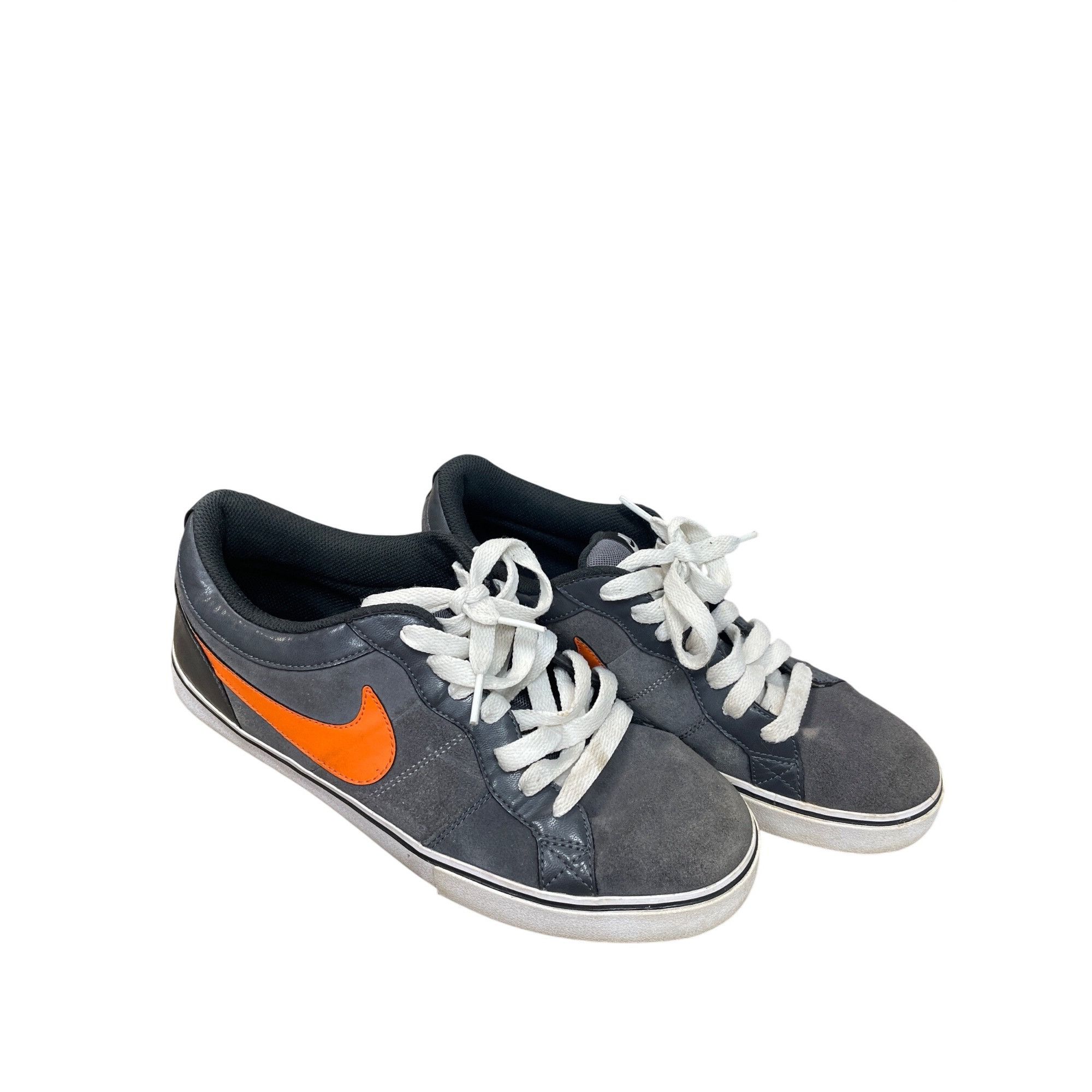 Nike Nike Sweet Classic Mens Low Grey Orange Skating Sneakers Sz Size US 11 / EU 44 - 18 Thumbnail