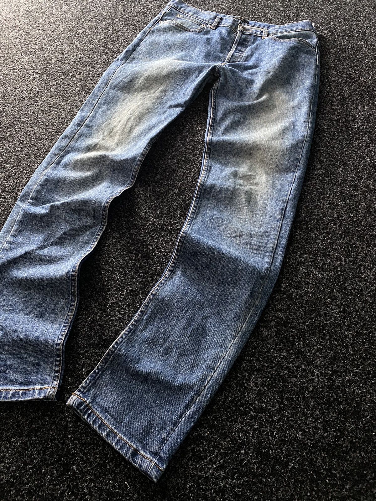 A.P.C. × Vintage Vintage A.P.C Faded Blue Jeans pants Size US 30 / EU 46 - 3 Thumbnail