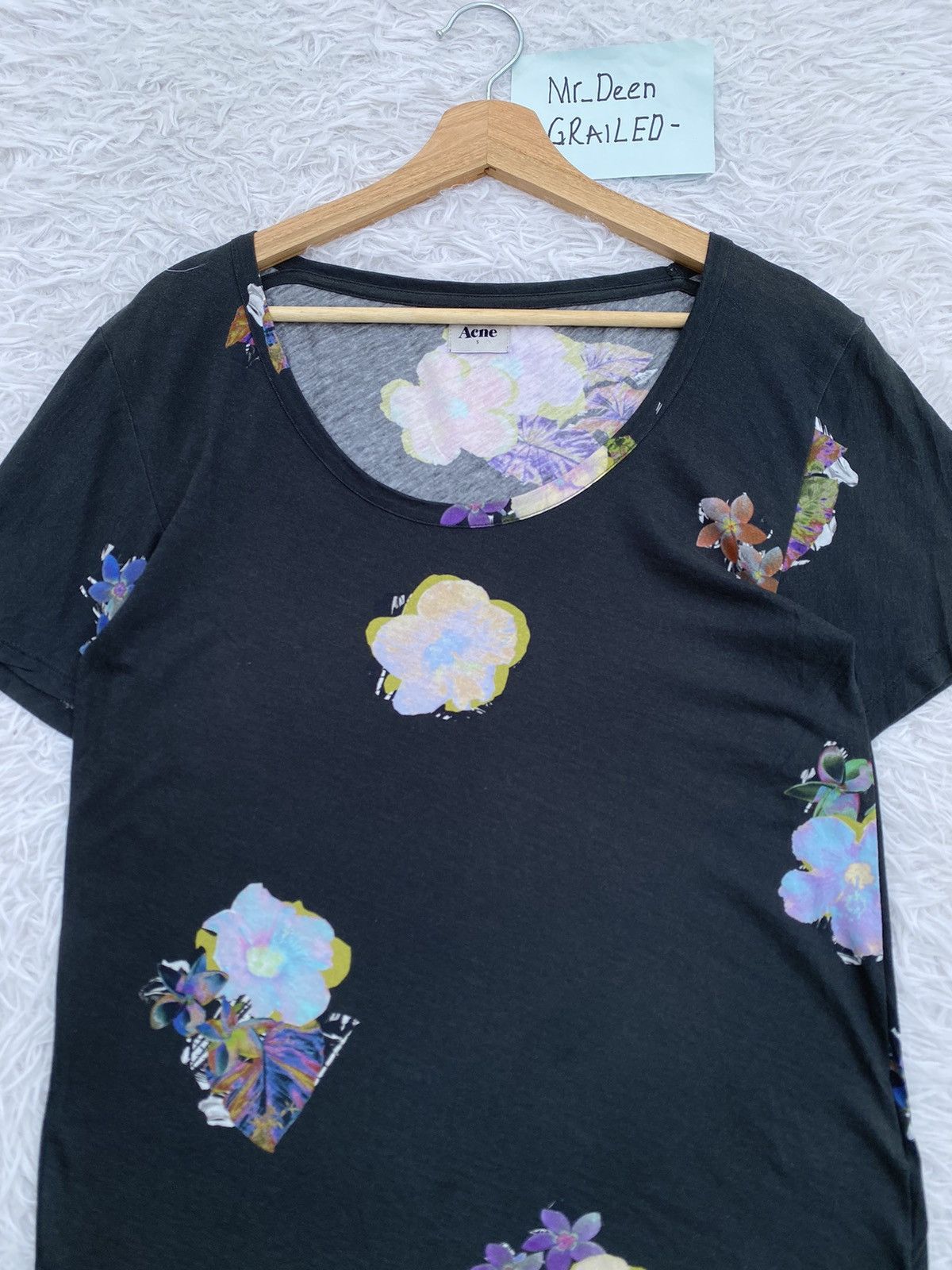 Acne Studios Rare ACNE Studios Florals Tshirt Size US S / EU 44-46 / 1 - 5 Thumbnail