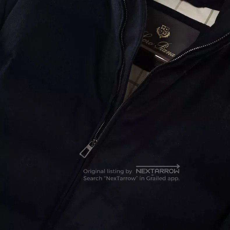 Loro Piana Loro Piana Navy Down Winter Coat. Size US M / EU 48-50 / 2 - 4 Thumbnail