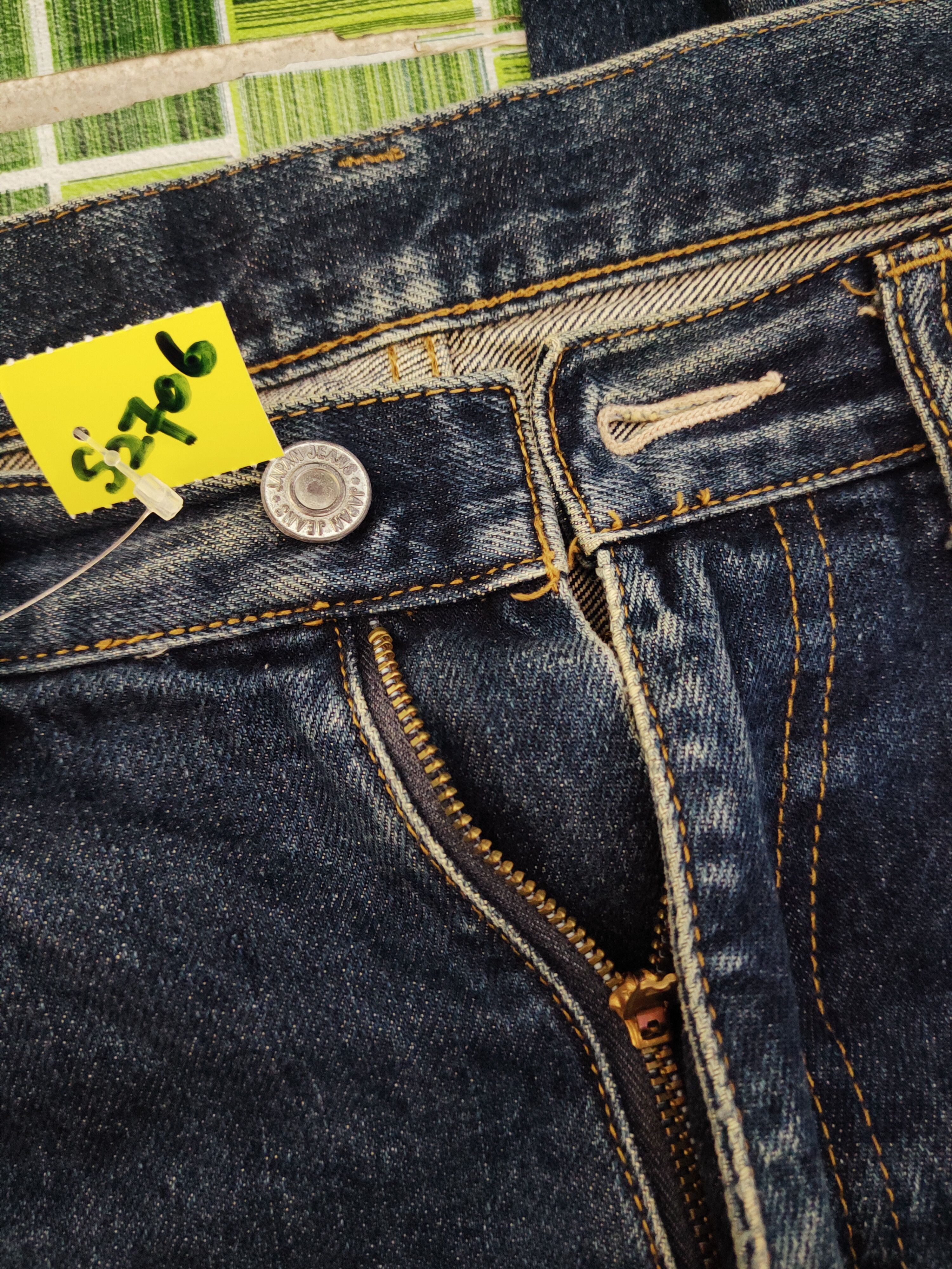 Japanese Brand Japan Jeans Dark Blue Distressed Ripped Jeans #S2706 Size US 31 - 16 Thumbnail