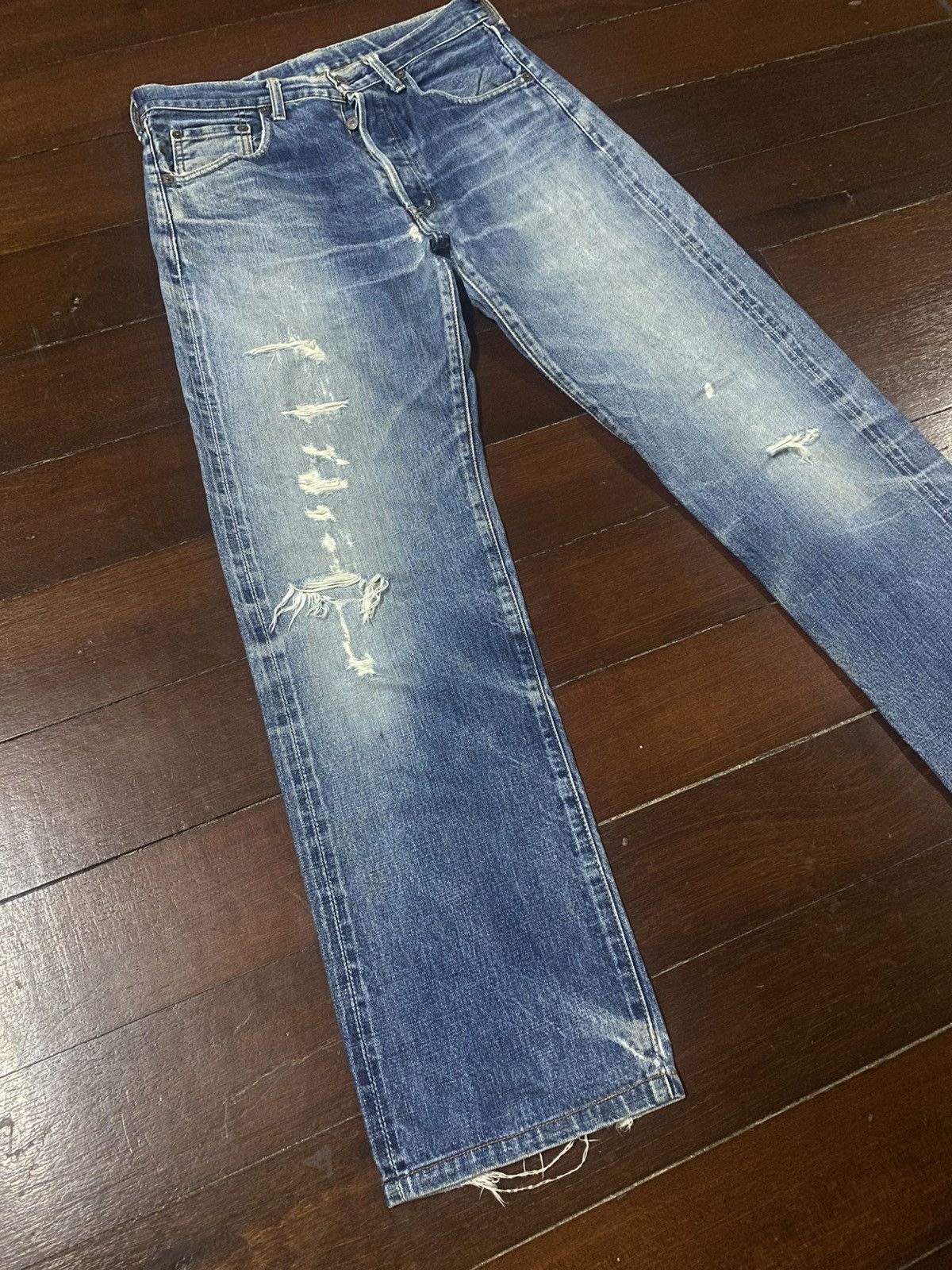 Levi's Vintage Redline Levi's Big E 503B LVC rework distressed Size US 32 / EU 48 - 3 Thumbnail