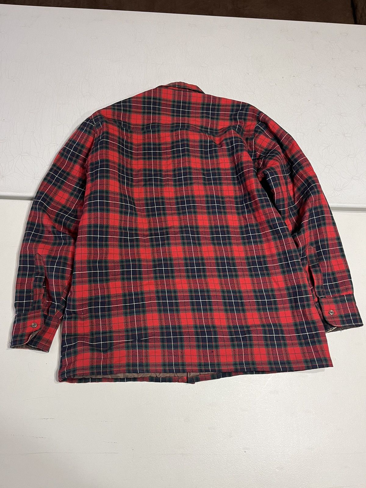Vintage Vintage 70s/80s red wool flannel Size US XL / EU 56 / 4 - 2 Thumbnail