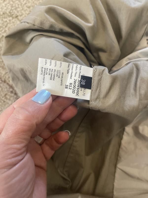 Jil Sander Jil Sander Two-Tone Belted Trench Coat – Size EU 38 Size S / US 4 / IT 40 - 5 Thumbnail
