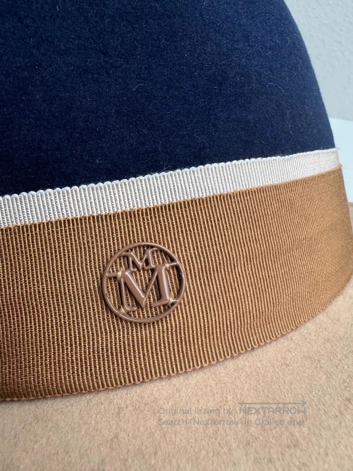Maison Michel Maison Michel Wool Color-Block Hat. Size ONE SIZE - 3 Thumbnail