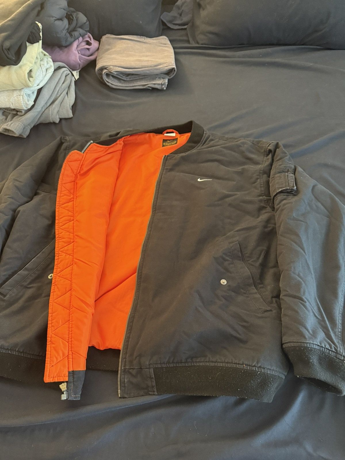 Nike Nike Life Black Bomber 2XL Size US XXL / EU 58 / 5 - 3 Thumbnail