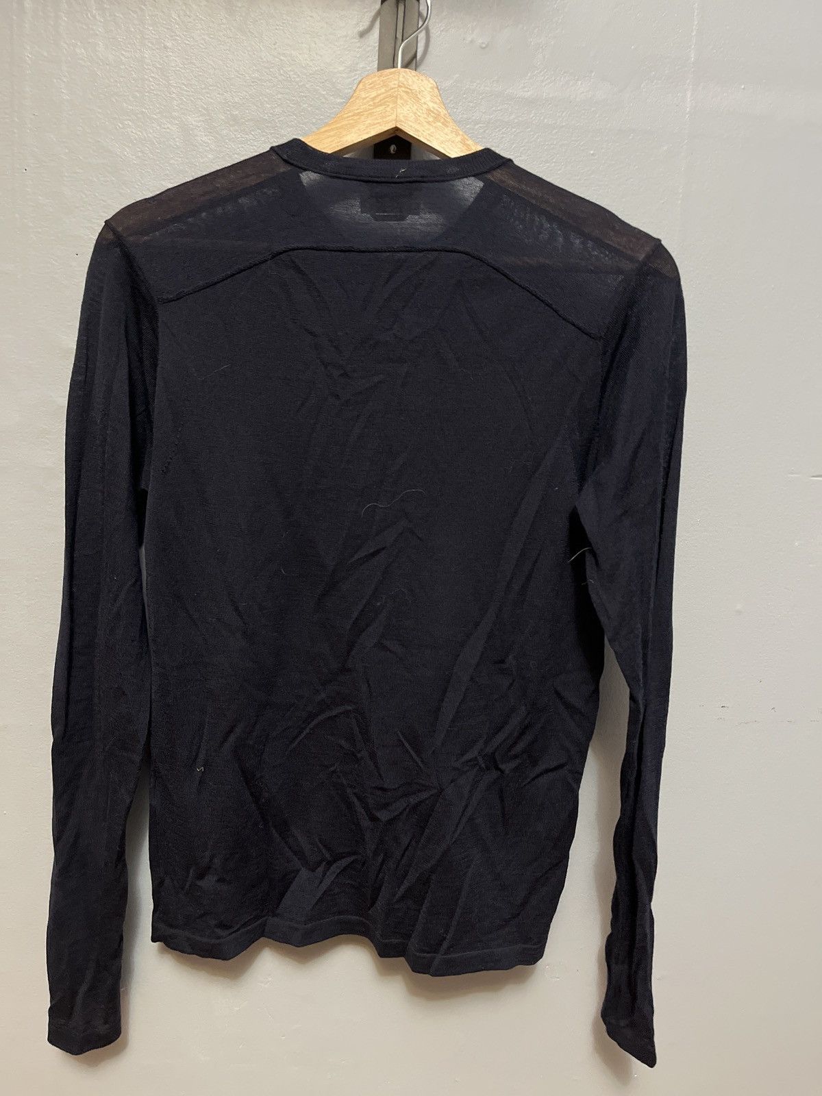 Acne Studios Acne Studios Navy Blue Sweater - Merino Wool Size US XS / EU 42 / 0 - 2 Thumbnail