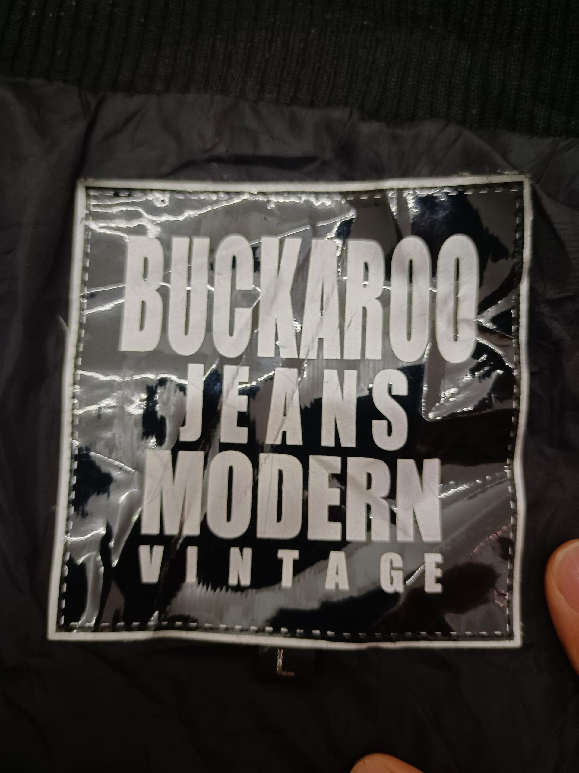 Vintage vintage 🔥Buckaroo Quilted Military Style black Jacket Size US L / EU 52-54 / 3 - 6 Thumbnail