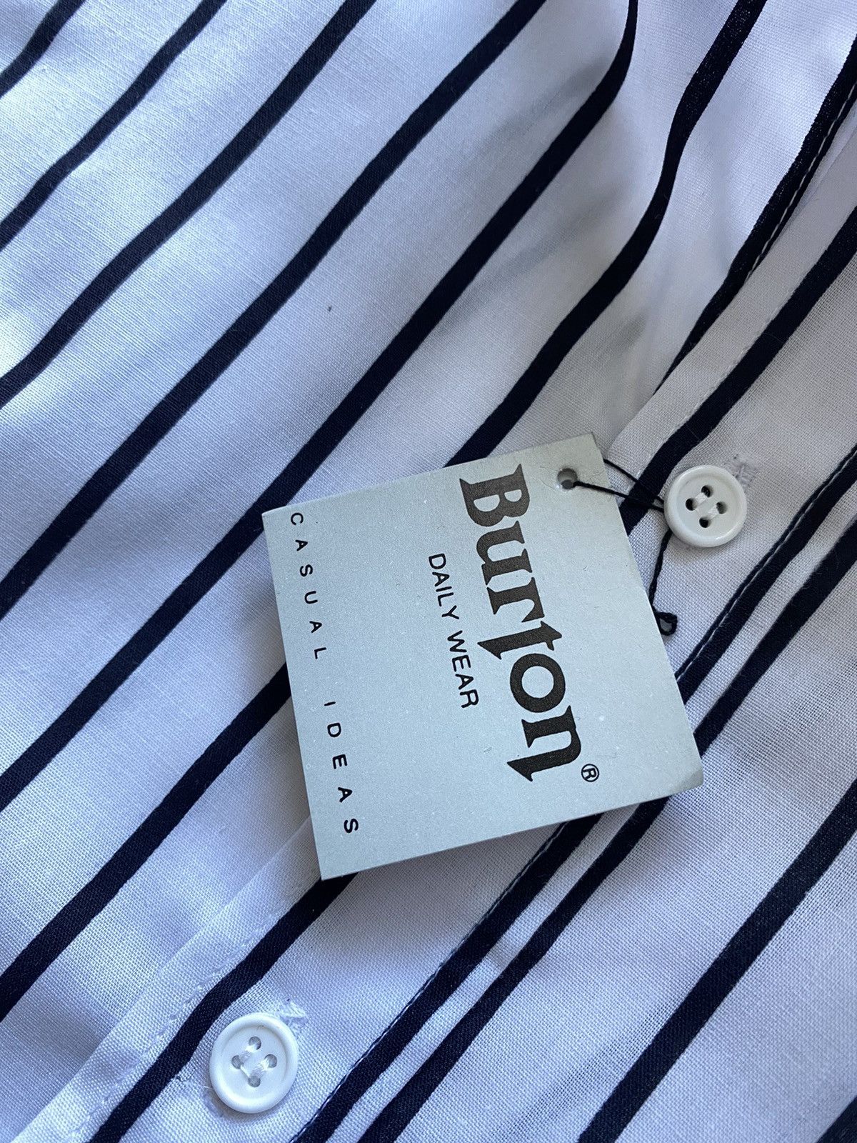 Burton × Vintage 90’s Burton Daily wear Striped ss shirt nwt Size US S / EU 44-46 / 1 - 3 Thumbnail