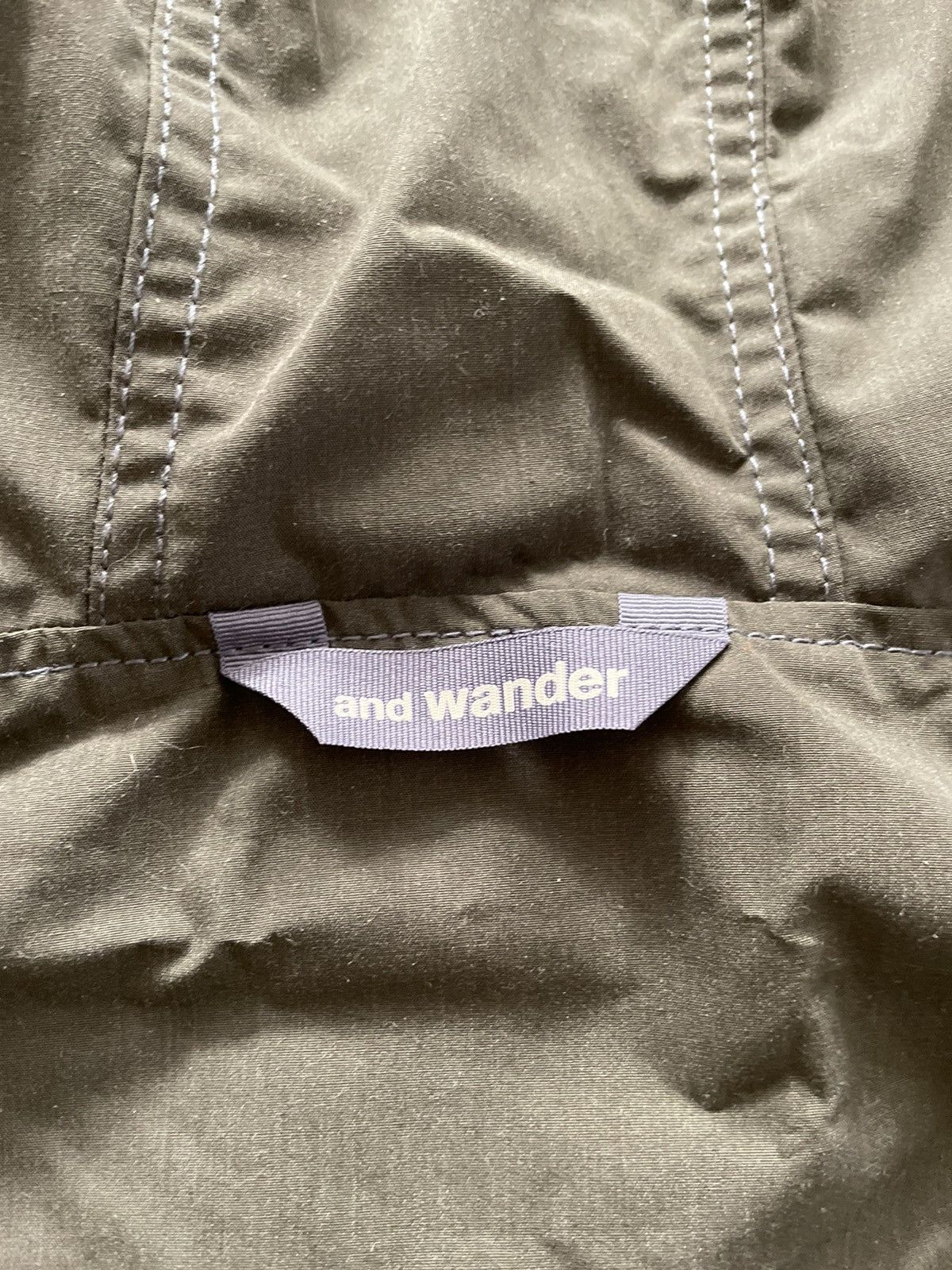 And Wander And Wander Tough Kevlar Hooded Jacket Olive Green Size US L / EU 52-54 / 3 - 4 Thumbnail