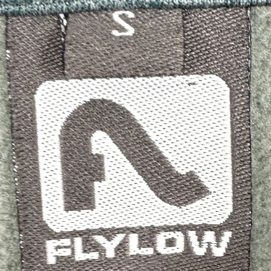 Flylow Flylow Fleece Lined Sweatshirt Mens Small Green Pullover Snap Button EUC Size US S / EU 44-46 / 1 - 4 Thumbnail