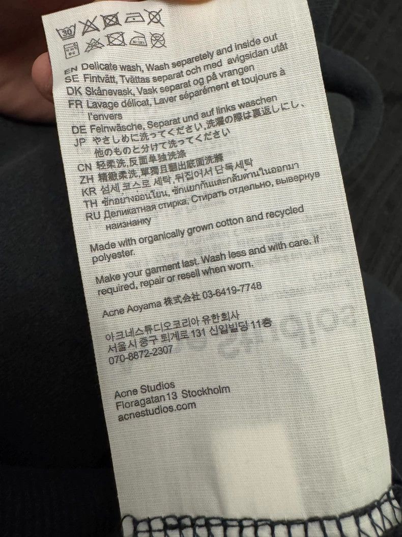 Acne Studios Acne Studios Vintage Style Hoodie- Size US S / EU 44-46 / 1 - 4 Thumbnail