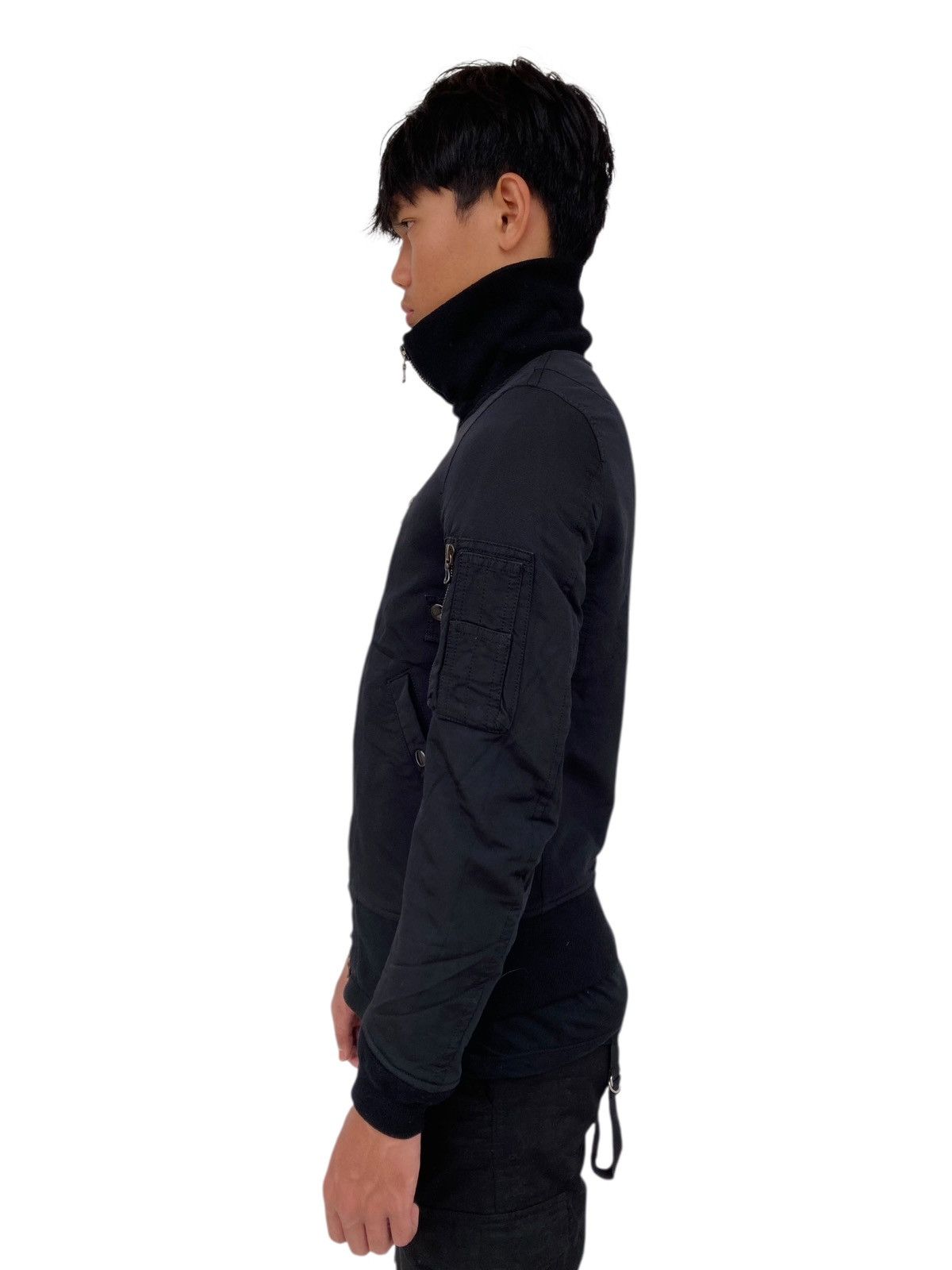Attachment 2000s Attachment - Riri Zips Bomber Work Jacket Size US M / EU 48-50 / 2 - 6 Thumbnail