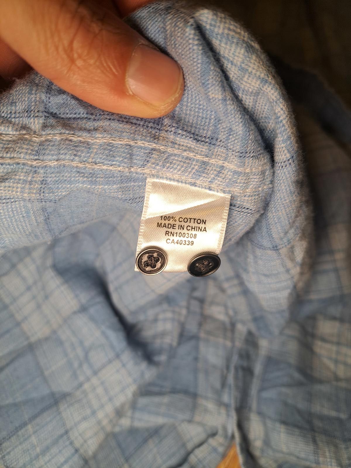 Peter Millar Peter Millar Button Up Dress Shirt Mens XXL Blue Glen Plaid Size US XXL / EU 58 / 5 - 4 Thumbnail