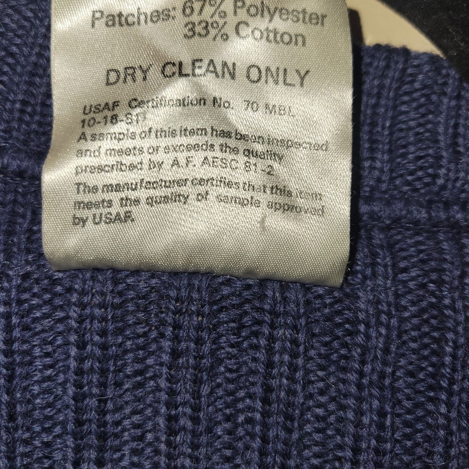 & Other Stories Brigade Quartermasters Woolly Wool Sweater England Mens 42 M Size US M / EU 48-50 / 2 - 3 Thumbnail