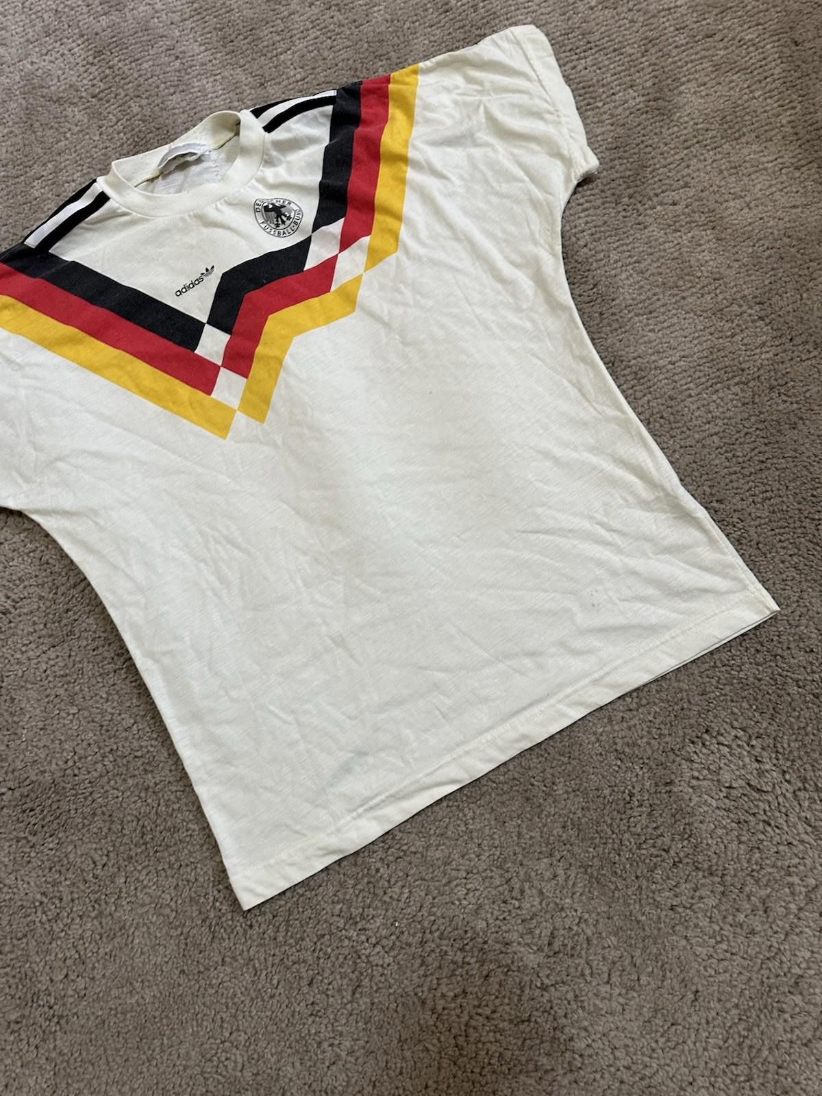 Adidas 80's Germany 1988 Adidas Soccer Jersey Football Shirt sz 176 Size US XS / EU 42 / 0 - 2 Thumbnail