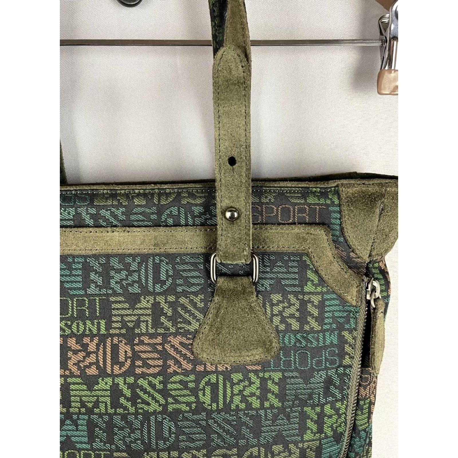 Missoni Missoni Sport Womens Handbag Multicolor Polyester Zipper Shoulder & Tote Bag Size ONE SIZE - 4 Thumbnail