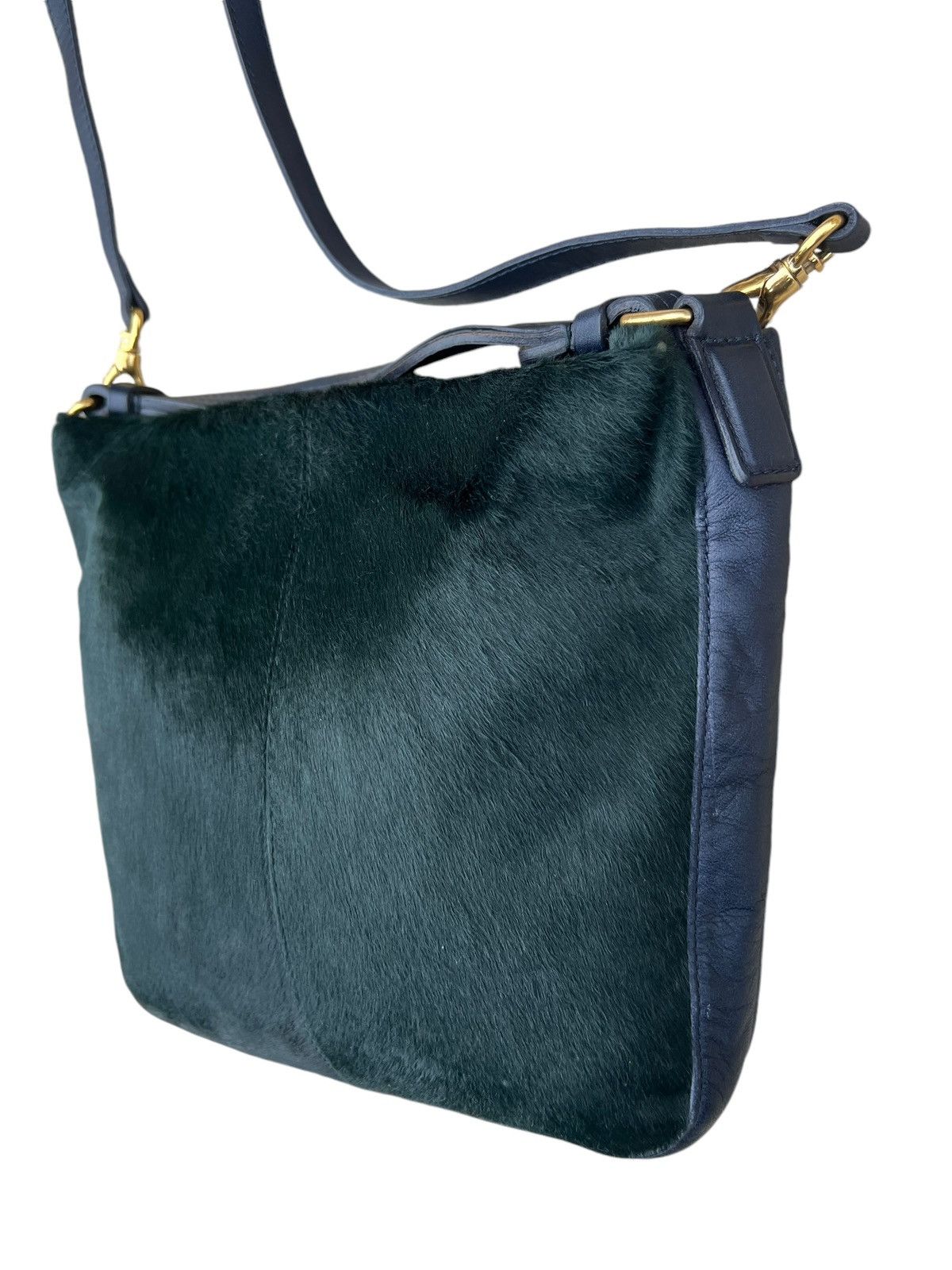Leather Paul Smith Patina Leather Fur 2 Way Bag Size ONE SIZE - 7 Thumbnail