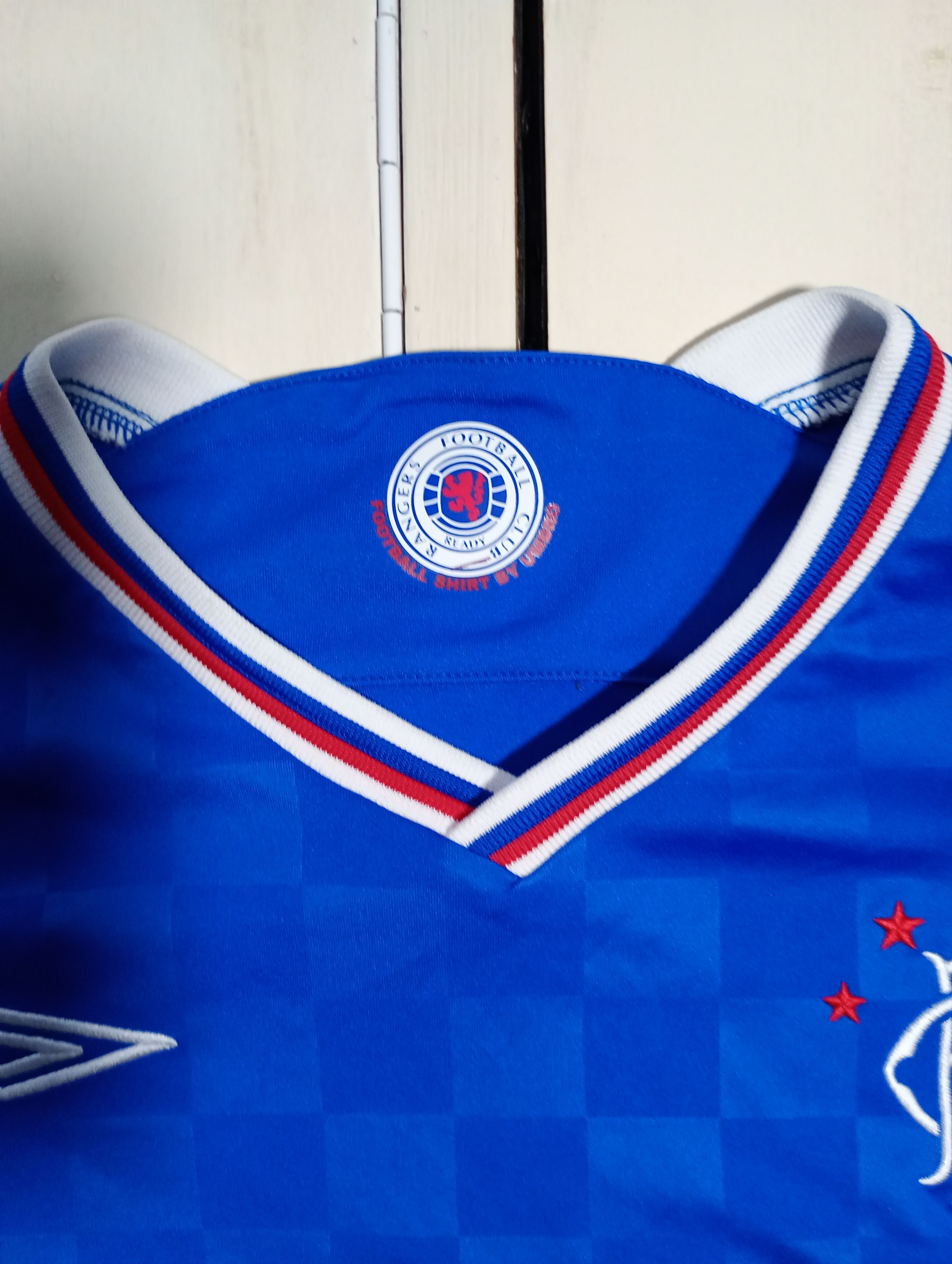 Umbro Umbro Glasgow Rangers Home Jersey 2009-2010 Size US L / EU 52-54 / 3 - 8 Thumbnail