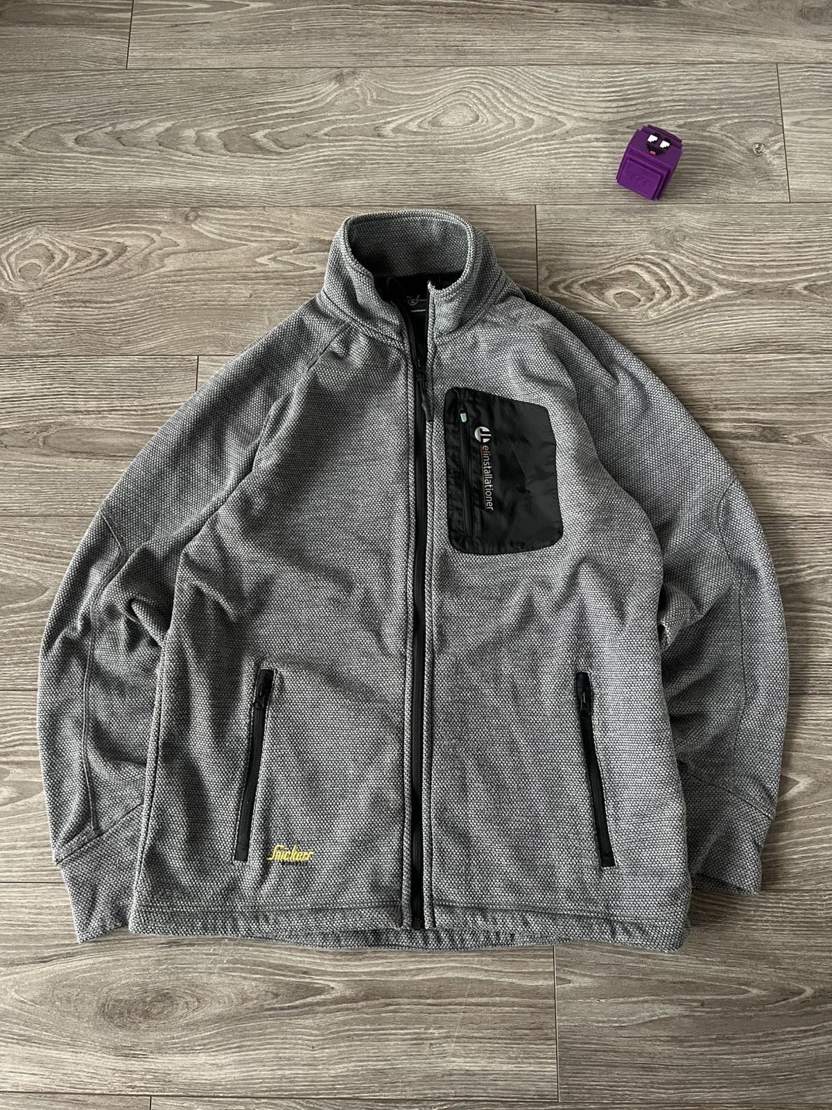 Other Snickers Workwear Zip Ykk Embroidered Logo Polyester Jacket Size US L / EU 52-54 / 3 - 1 Thumbnail