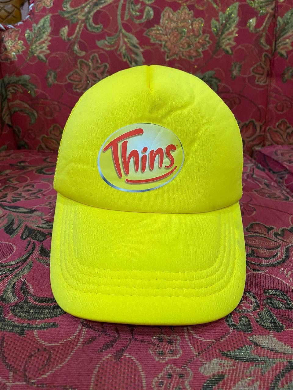 Vintage Vintage 90s Thins Skate Trucker Mesh Cap Size ONE SIZE - 1 Thumbnail
