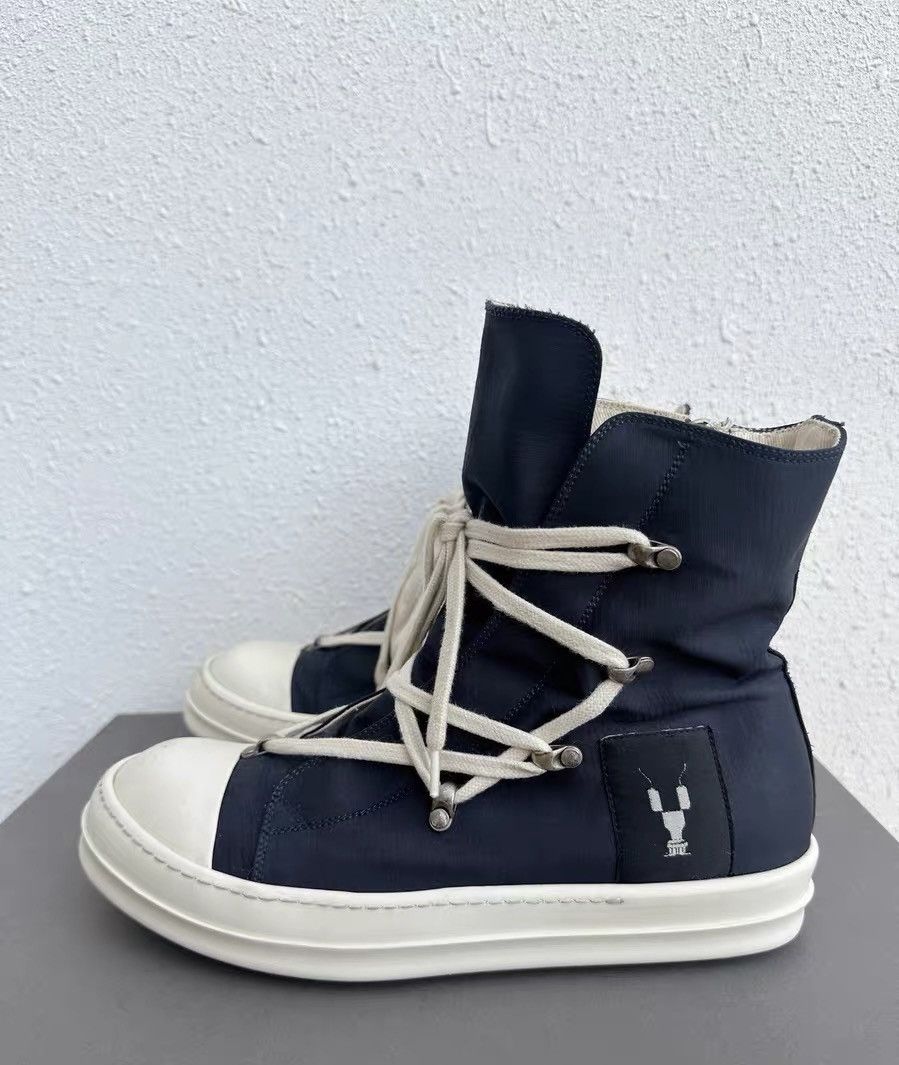 Rick Owens Rick Owens DRKSHDW Multi-Lace High-Top Canvas Size US 8.5 / EU 41-42 - 2 Thumbnail