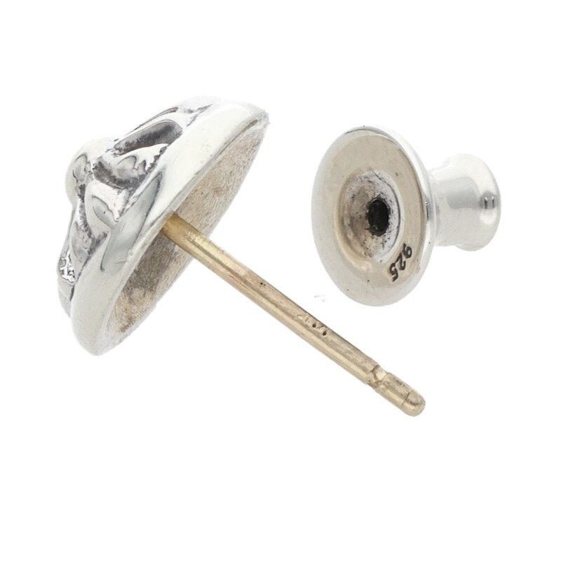Chrome Hearts Chrome Hearts Silver Cross Ball Stud Earring Size ONE SIZE - 4 Thumbnail