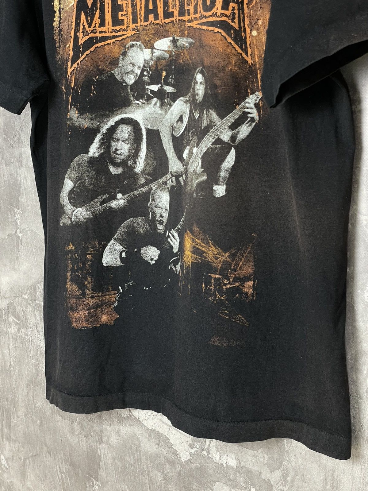 Band Tees × Metallica Metallica Graphic Y2K Faded Distressed Punk Band 90s t-shirt Size US M / EU 48-50 / 2 - 9 Thumbnail