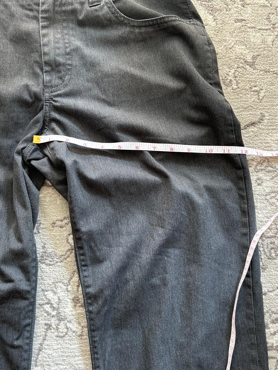 Perry Ellis Perry Ellis Grey Cotton Trousers Size US 34 / EU 50 - 6 Thumbnail