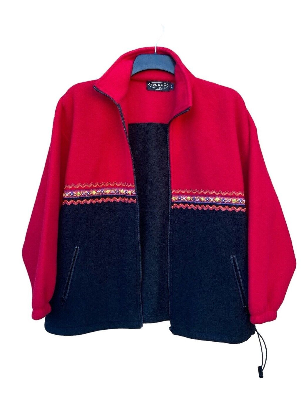 Tundra Tundra Sports Canada Full Zip Red And Black Fleece S Size US S / EU 44-46 / 1 - 2 Thumbnail
