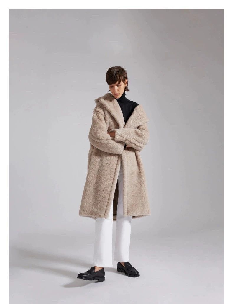 Max Mara Max Mara Teddy Bear Alpaca Coat Size XS / US 0-2 / IT 36-38 - 2 Thumbnail