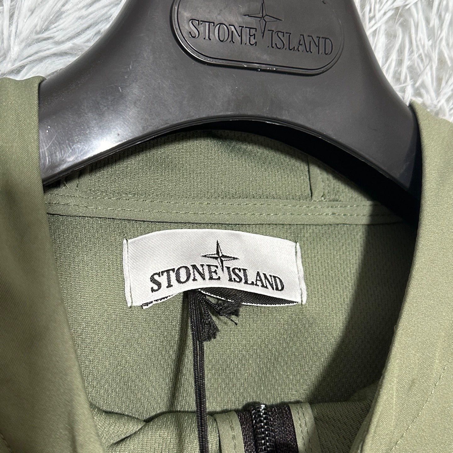 Stone Island stone island soft shell hooded jacket Size US L / EU 52-54 / 3 - 4 Thumbnail