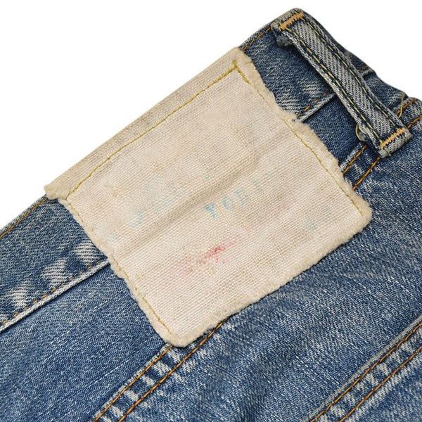 Yohji Yamamoto SPOTTED HORSE CRAFT YOHJI YAMAMOTO Repaired denim pants Size US 34 / EU 50 - 8 Thumbnail