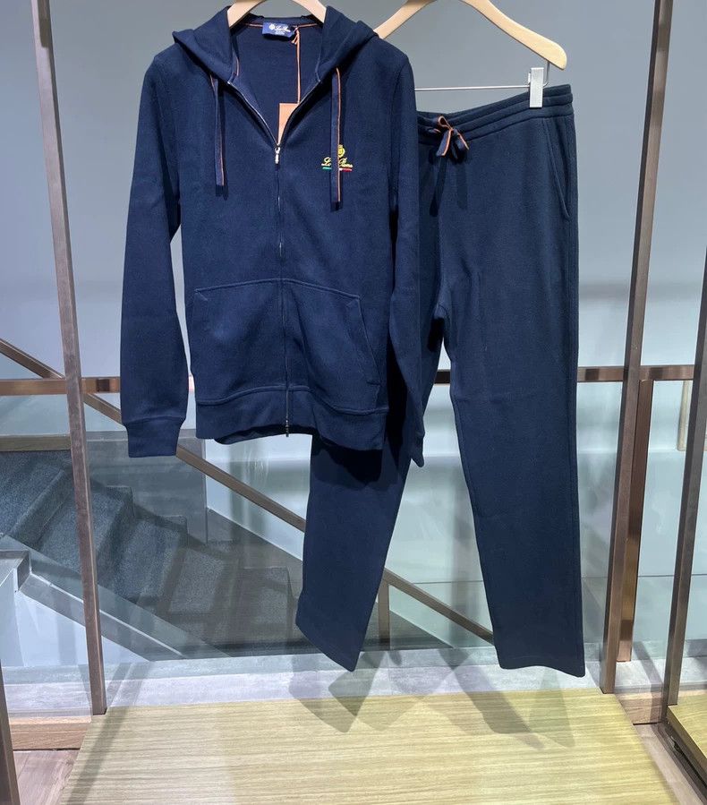 Loro Piana Loro Piana Men's Cotton Casual Set - dmc Size US S / EU 44-46 / 1 - 1 Thumbnail