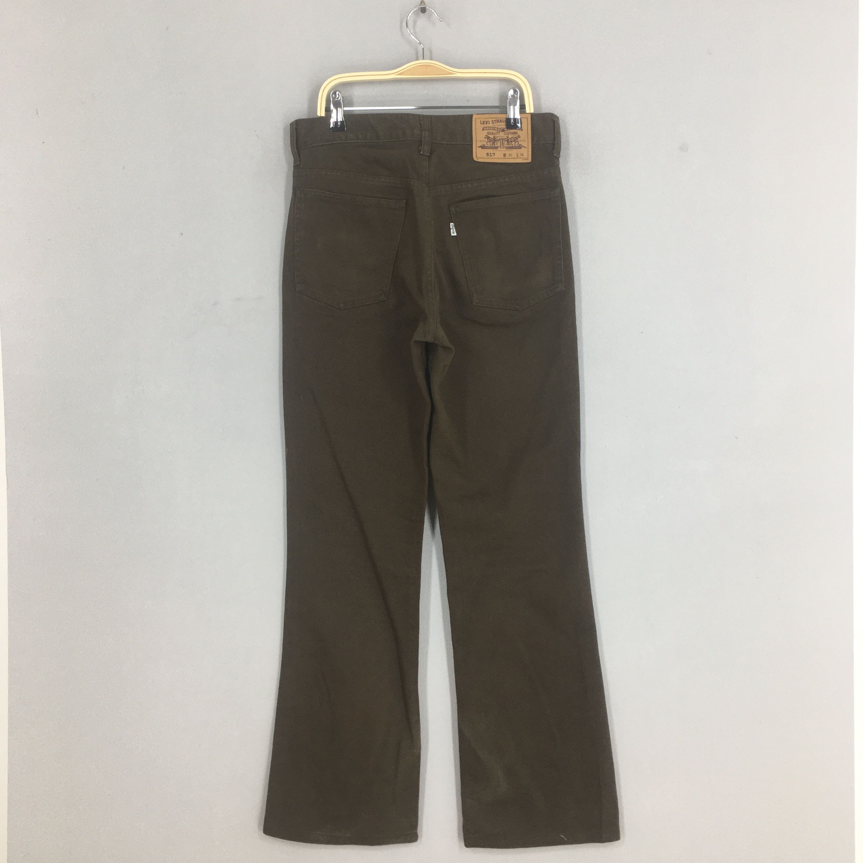 Levi's Size 29x29.5 Vintage 90s Levi's 517 Flared Jeans S2007 Size US 29 - 9 Thumbnail