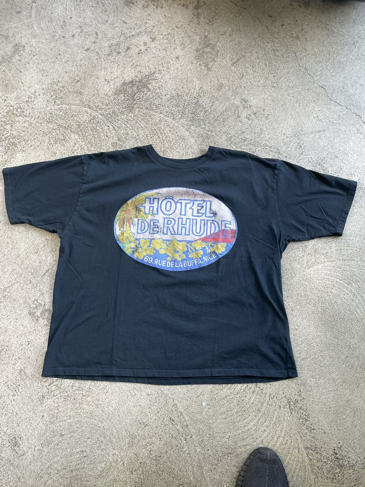 Rhude Rhude Dimora Tee Vintage Black Size US M / EU 48-50 / 2 - 2 Thumbnail