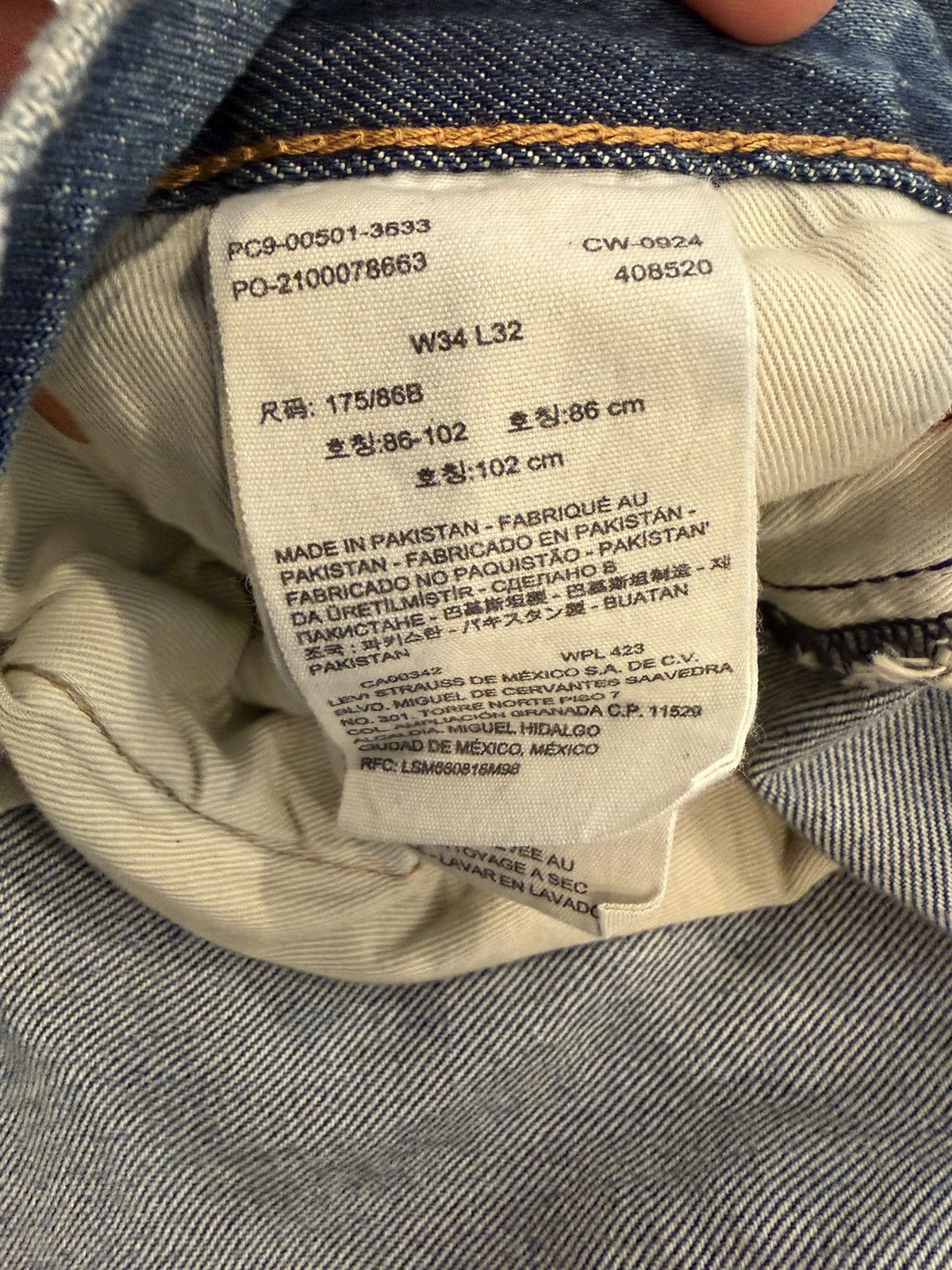 Levi's Brand New Levi’s 501 Size US 34 / EU 50 - 6 Thumbnail