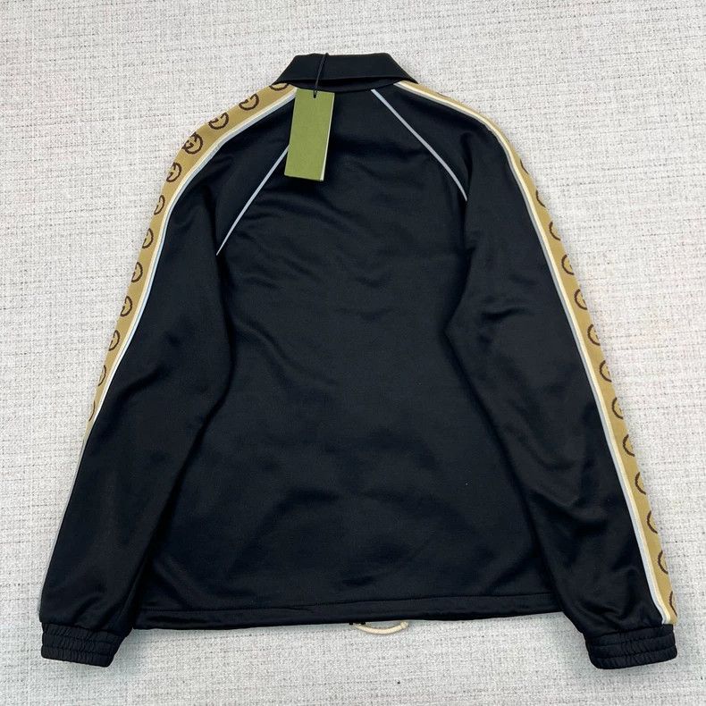 Gucci Gucci Side-sleeved Logo striped casual long-sleeved jacket Size US M / EU 48-50 / 2 - 4 Thumbnail