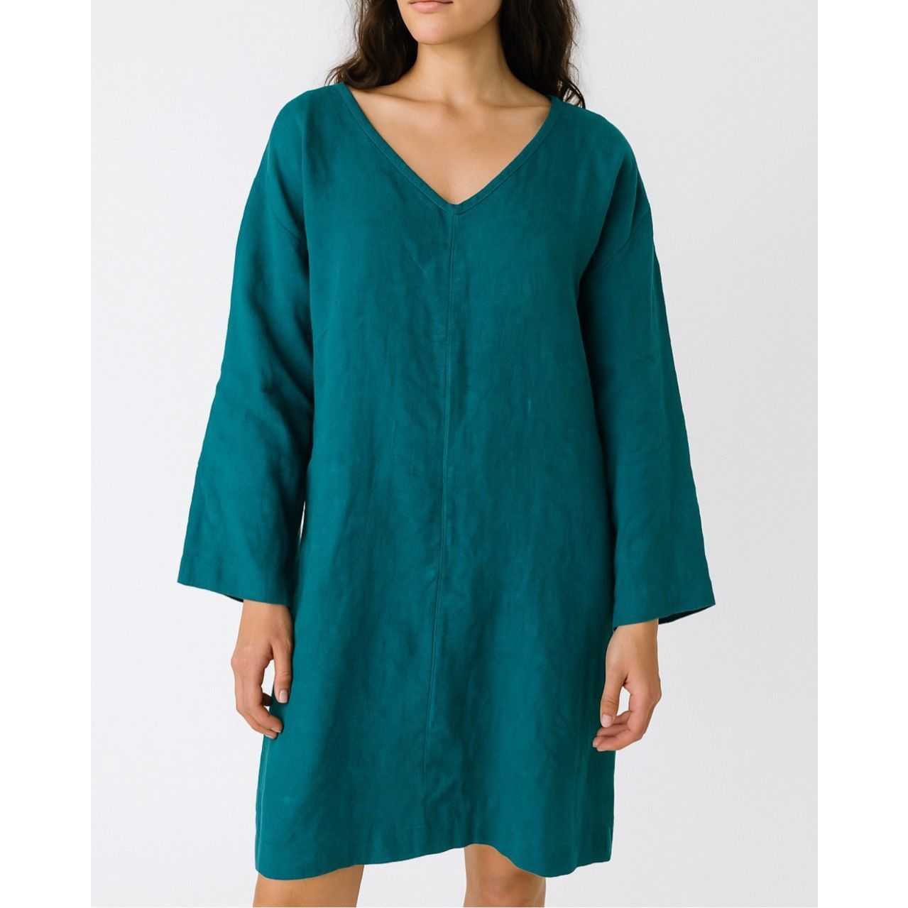FLAX Flax NWOT linen green dress pockets size S Size S / US 4 / IT 40 - 1 Thumbnail